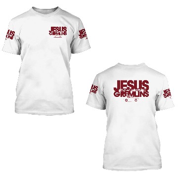 Discover Jesus Loves the Gremlins! 3D T Shirts
