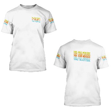 Discover Depression and Bipolar Awareness: 3D T Shirts