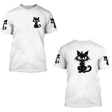 Discover Funny Hilarious Cat 3D T Shirts