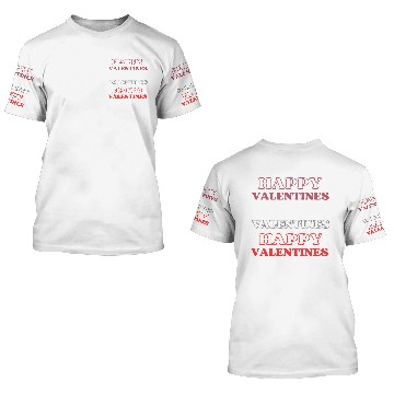 Discover "Dualitly Elegance: Hollow & Solid Valentine 3D T Shirts
