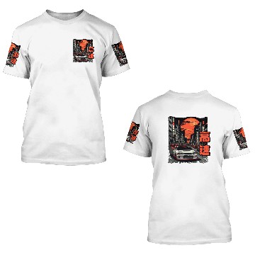 Discover Night Of Fire 3D T Shirts