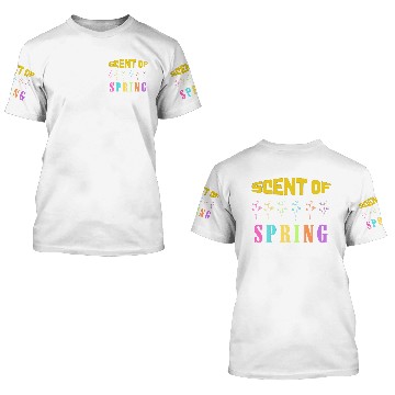 Discover scent of spring 3D T Shirts