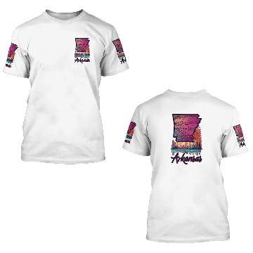 Discover ARKANSAS REFLECTIVE LAKEVIEW 3D T Shirts