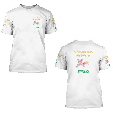 Discover SPRING IS COMING 3D T Shirts
