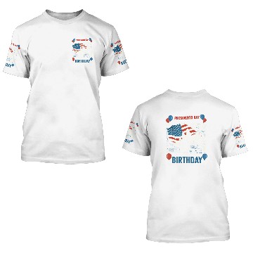 Discover Presidents Day 3D T Shirts, Yes, It's My Birthday