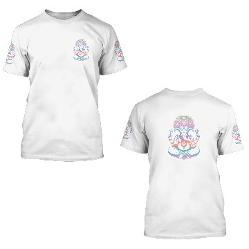 Discover Ganesh Hindu Ganesha Elephant Spiritual 3D T Shirts