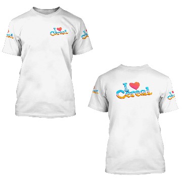 Discover I Love Cereal 13 3D T Shirts