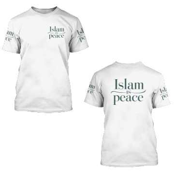 Discover Islam is peace 3D T Shirts