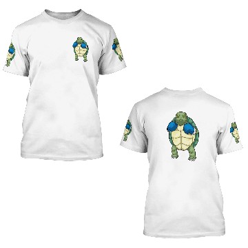 Discover Turtle Boxer Boxing gloves Boxing 3D T Shirts