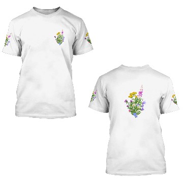 Discover Wildflower 3D T Shirts