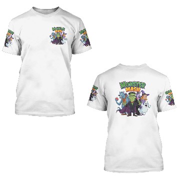 Discover monster mash 3D T Shirts