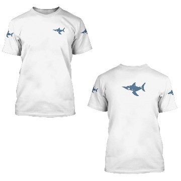 Discover Warning Passive Aggressive Shark Humor 3D T Shirts