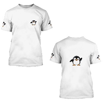 Discover Warning Passive Aggressive Penguin Humor 3D T Shirts