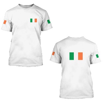 Discover Ireland: Established 10,500 BCE 3D T Shirts