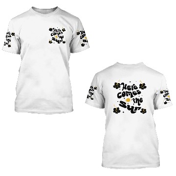 Discover Here Comes The Sun | Summer Flowers 3D T Shirts