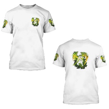 Discover Demonic Warrior Hellfire Fantasy Artwork 3D T Shirts