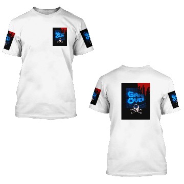 Discover game over 3D T Shirts