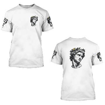 Discover Greek Statue 3D T Shirts