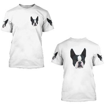Discover Boston Terrier 3D T Shirts
