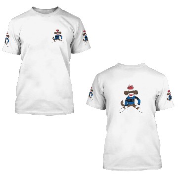 Discover Women's Sock monkey 3D T Shirts