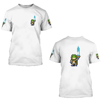 Discover Chrono Trigger - Frog with sword 3D T Shirts
