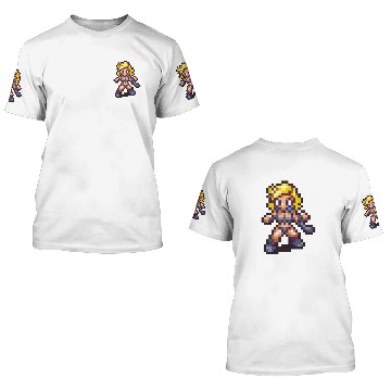Discover Chrono Trigger - Ayla pose 2 3D T Shirts