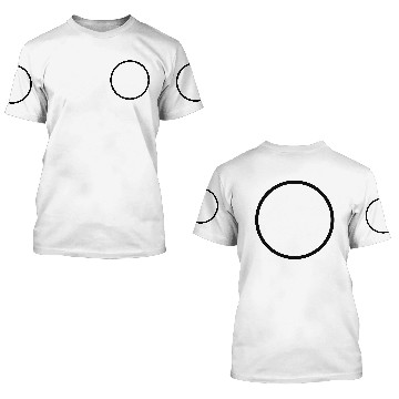 Discover circle 3D T Shirts