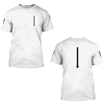 Discover I'm With Stupid Crotch Arrow (Black) 3D T Shirts