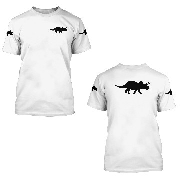 Discover Triceratops 3D T Shirts