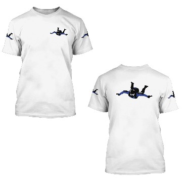 Discover skydiving 3D T Shirts