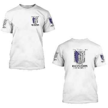 Discover Recon Corps- AO Titan 3D T Shirts
