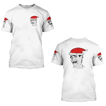 Discover Xmas Bitch Please: Classic Ragecomic Meme 3D T Shirts