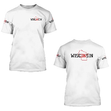 Discover WiscONsin 3D T Shirts