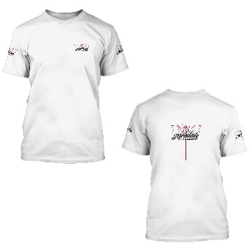 Discover Mehdals Logo Pinstriped 3D T Shirts