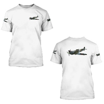 Discover Supermarine Spitfire 3D T Shirts