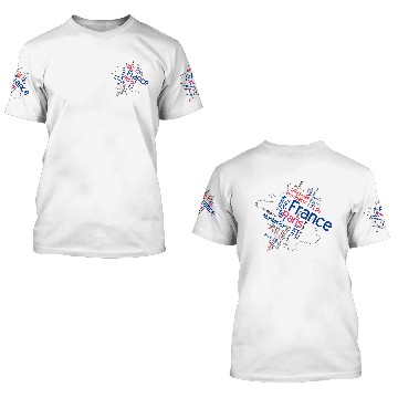 Discover France 3D T Shirts
