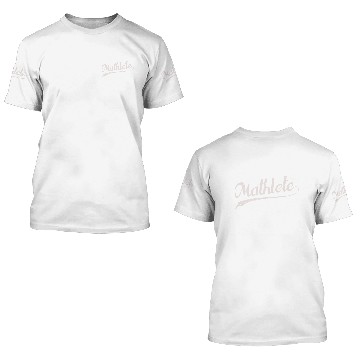 Discover All Star Mathlete Math Athlete 3D T Shirts