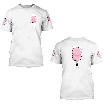 Discover Cotton Candy 3D T Shirts