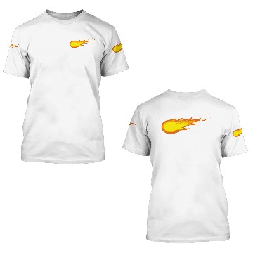 Discover Fireball 3D T Shirts