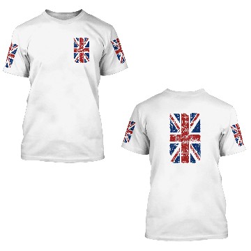 Discover Union Jack - London - Vintage Look 3D T Shirts
