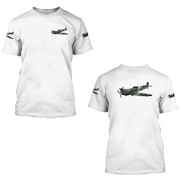 Discover Supermarine Spitfire 3D T Shirts