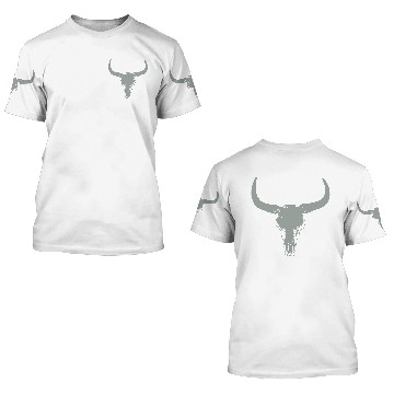 Discover Buffalo Skull 3D T Shirts
