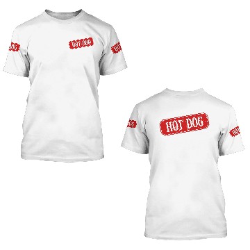 Discover Hot Dog 3D T Shirts