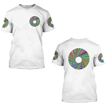 Discover Coriolis Spectrum 3D T Shirts