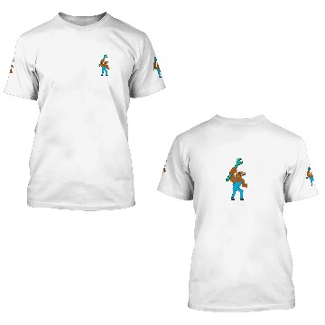 Discover Hawk Mechanic Standing Pipe Spanner Cartoon 3D T Shirts