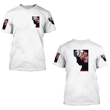 Discover Bob Dylan icon 3D T Shirts
