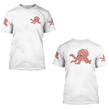 Discover Octopus 3D T Shirts