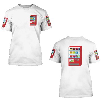 Discover Drink Vending Machine 3D T Shirts