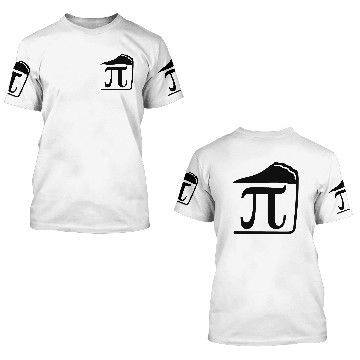 Discover Pi Day Apple Pie Math 3D T Shirts