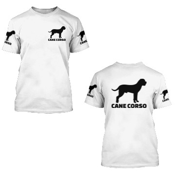 Discover Cane Corso 3D T Shirts